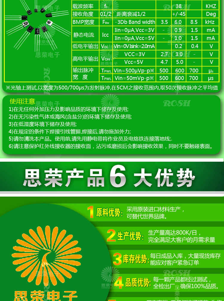 红外接收头SROB(图6)